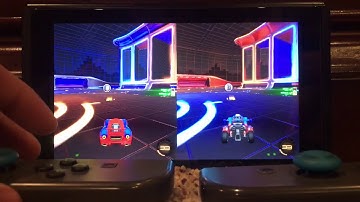 How To Set Up Split Joycon Multiplayer On Rocket Leauge For Switch