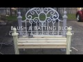 How to create a headboard bench  blush and batting blog