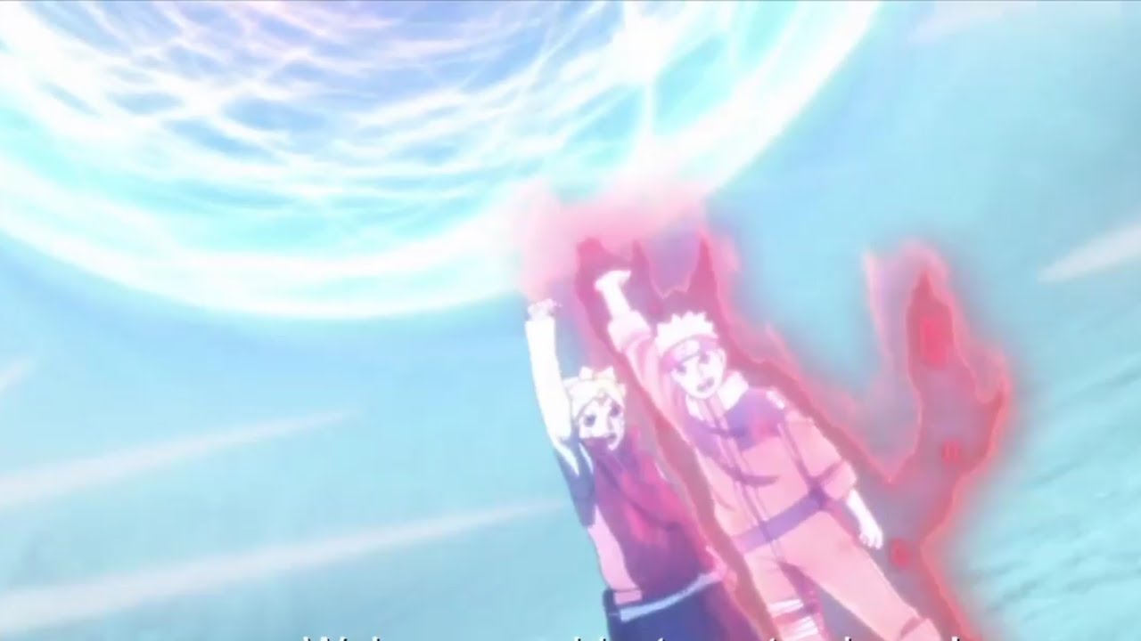 Urashiki's Death (Boruto Episode 135) GIANT RASENGAN