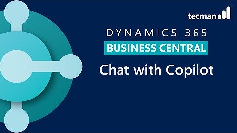 Chat with Copilot in Business Central