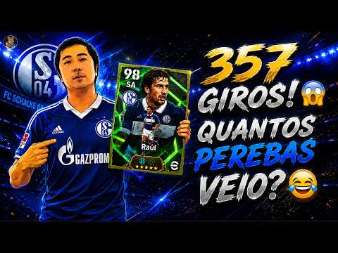 😱 FIZ 357 GIROS NA BOX DO RAÚL! OLHA O QUE ACONTECEU... | eFootball 2026