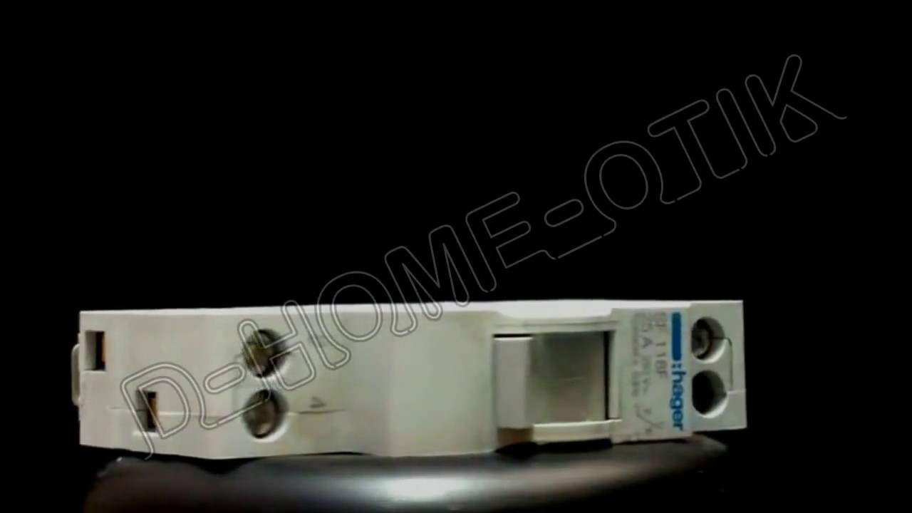 Bloc différentiel 1P N 25A 30mA type AC HAGER Réf. BDC225F Bloc différentiel 1P N 25A 30mA type AC HAGER Réf. BDC225F