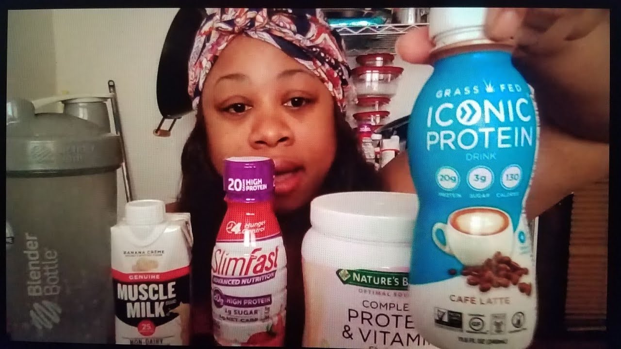 Meal Replacement and Protein Shake Review Taste Test - YouTube