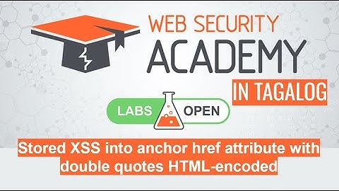 Stored XSS into anchor href attribute with double quotes HTML-encoded | Portswigger Academy