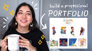 ✸ How to make a PORTFOLIO WEBSITE for your ART✸   Tips and Tricks From a Professional Illustrator