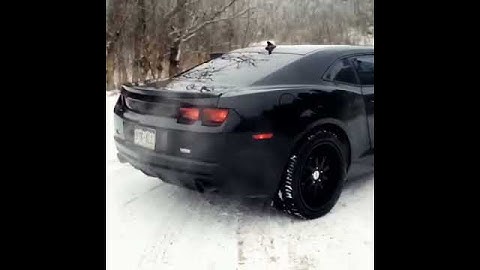 2011 camaro v6 straight piped