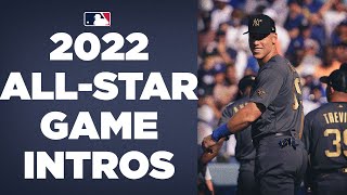 AllStar Game Intros! Watch the 2022 AL and NL AllStars get introduced at Dodgers Stadium!
