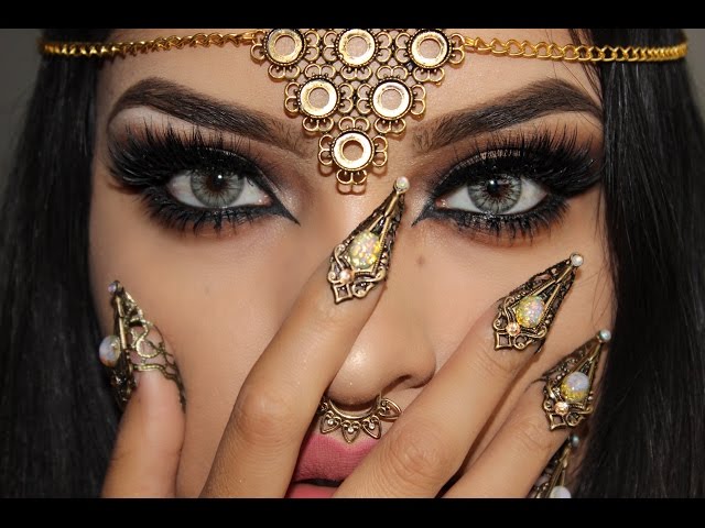 Arab Inspired Makeup Look Lilybetzabe