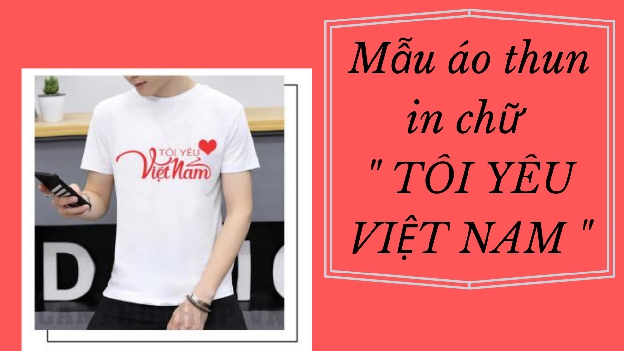 May Áo Thun Tôi Yêu Việt Nam