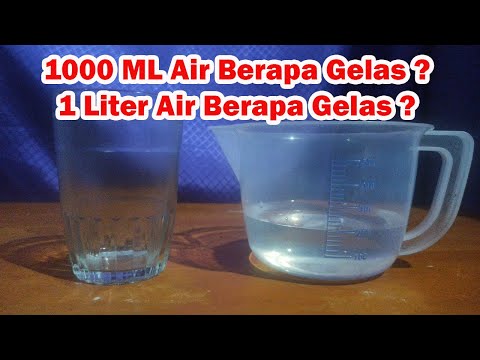 Video: Berapa mililiter dalam satu liter air?