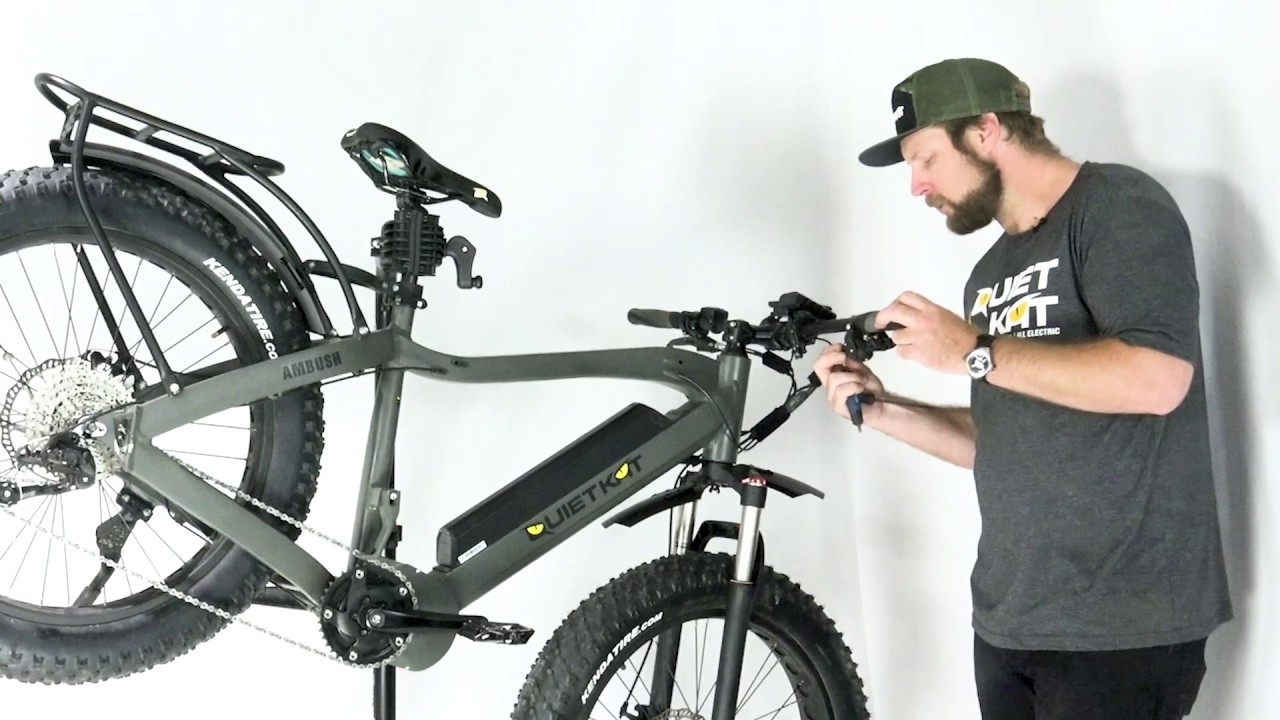 How to reset your shifting and the derailleur on your QuietKat