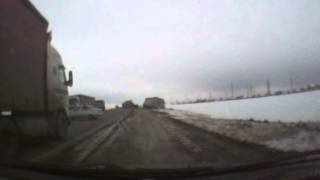 Извлечение фуры после аварии 31.03.2013г. около г.Можга Извлечение фуры после аварии 31.03.2013г. около г.Можга
