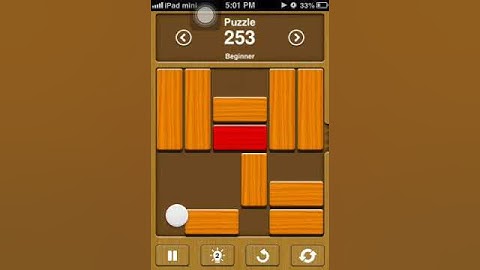 Unblock me solutions beginner level 253