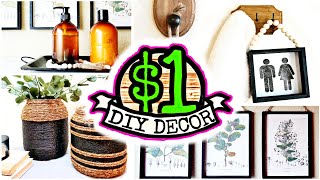 Functional & EASY $1 DIY Bathroom Decor