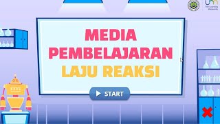 Review Media Pembelajaran Interaktif Articulate Storyline 3 'Materi Laju Reaksi'