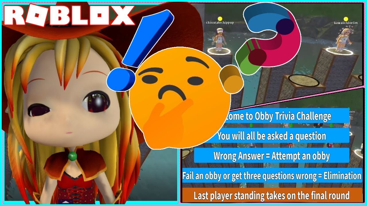 Roblox Obby Trivia Challenge Can I Answer All The Questions Youtube