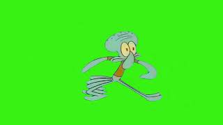 SQUIDWARD in the VOID dimension Green Screen