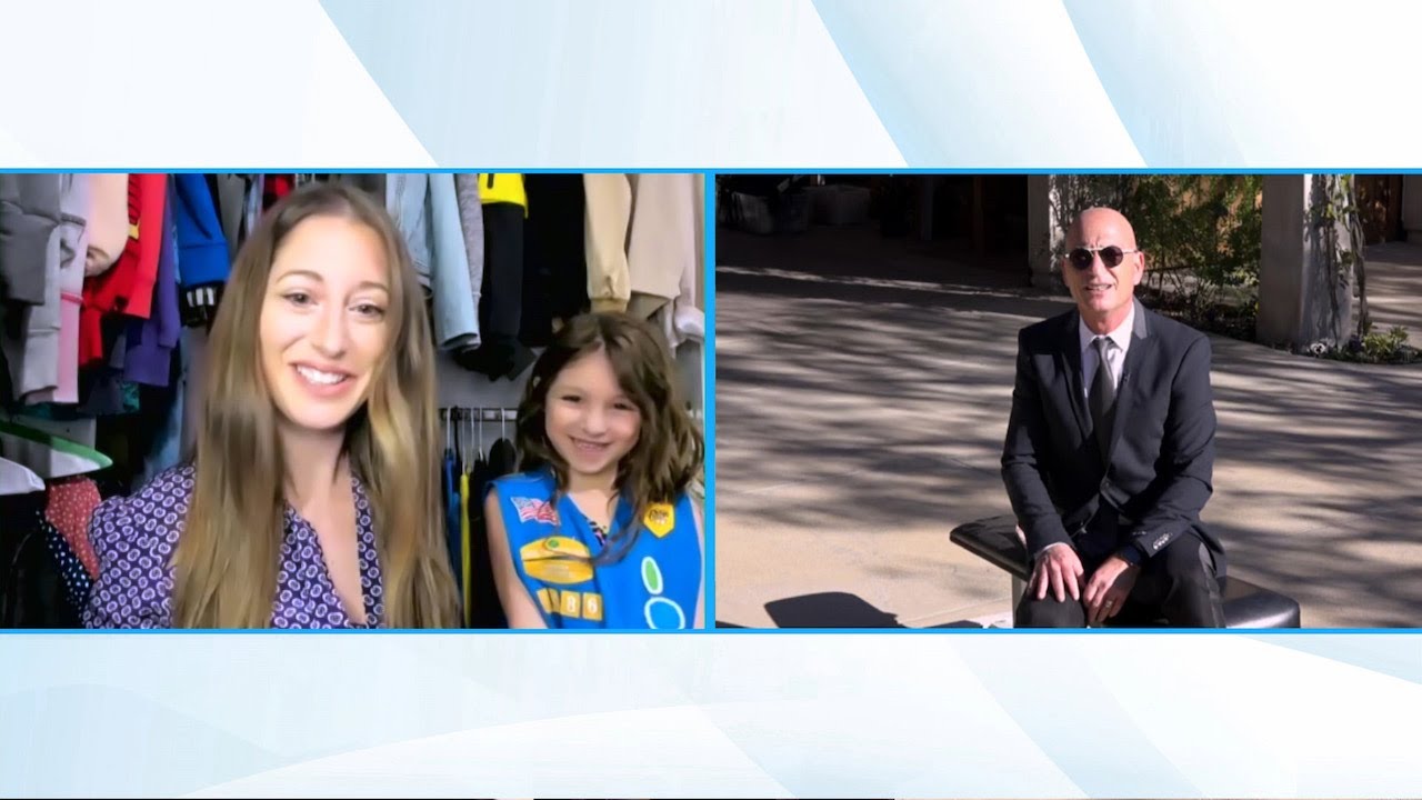 Howie Mandel’s Granddaughter Sells Girl Scout Cookies in a Closet
