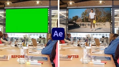 How to  Replace Screen with Mocha in After Effects...