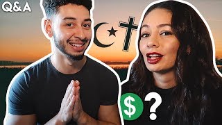 What is our RELIGION & How much MONEY we make on YOUTUBE?! 75K Subs Q&A