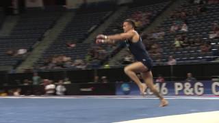 Paul Ruggeri - Floor Exercise - 2016 P&G Championships - Sr. Men Day 1