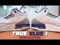 Restorations with Vick - 2011 Jordan True Blue 3 Restoration