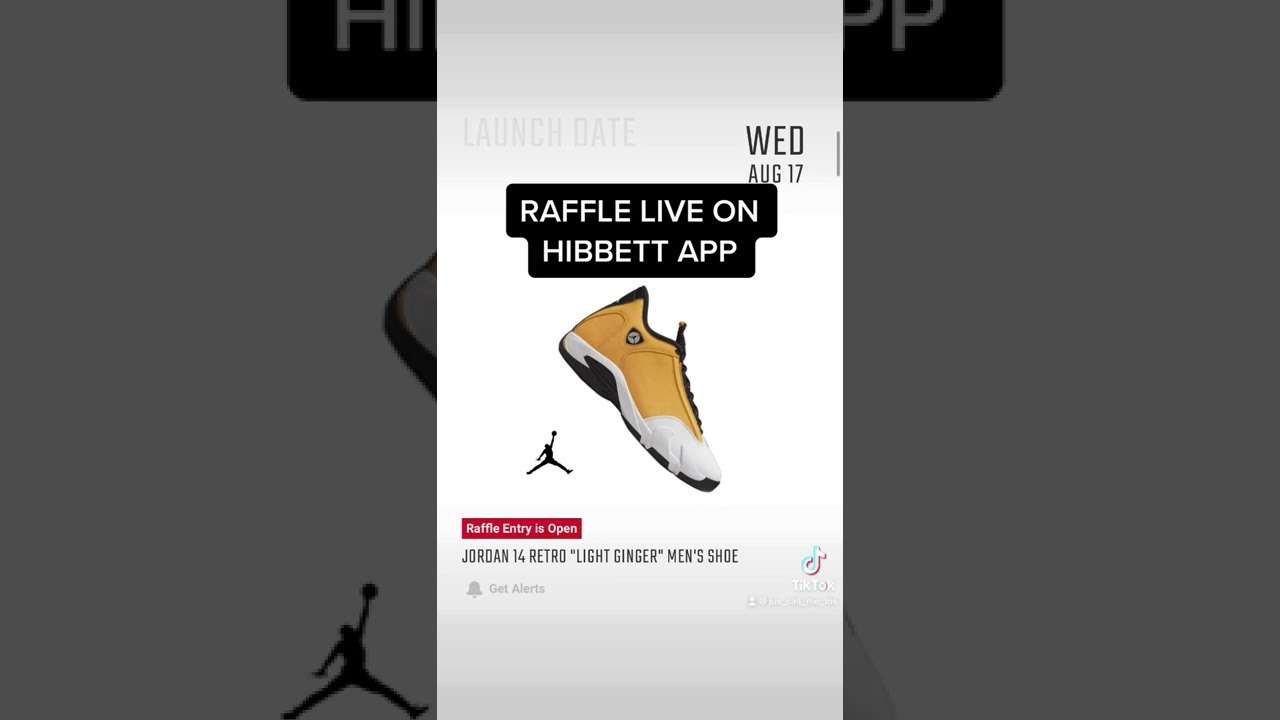 RAFFLE LIVE ON HIBBETT APP