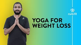 Yoga For Weight Loss | Weightloss Yoga | Yoga Workout | Yoga At Home | Cult Fit | CureFit screenshot 5