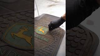 Deep Cleaning Dirty Floor Mats #Asmr