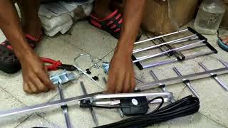 Cara merakit antena digital HD