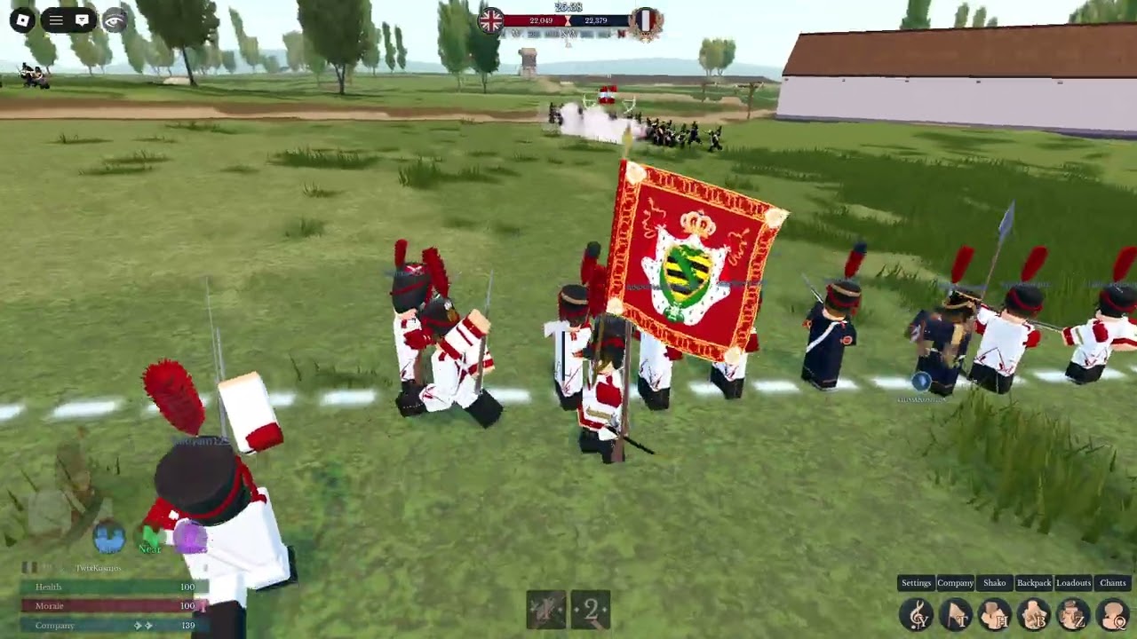 Roblox Napoleonic Wars I Saxony vs Trieste