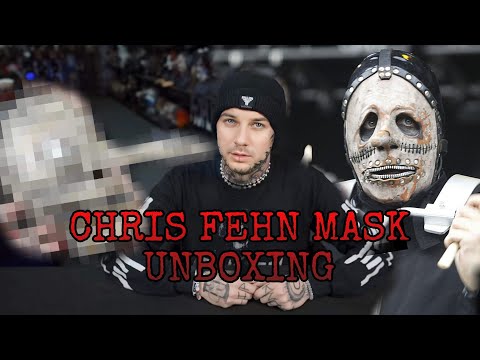 SLIPKNOT CHRIS FEHN MASK UNBOXING