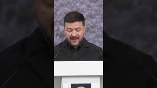 Watch Zelenskyys Emotional Acceptance Speech In Netherlands After Night Of Terror Ah1C