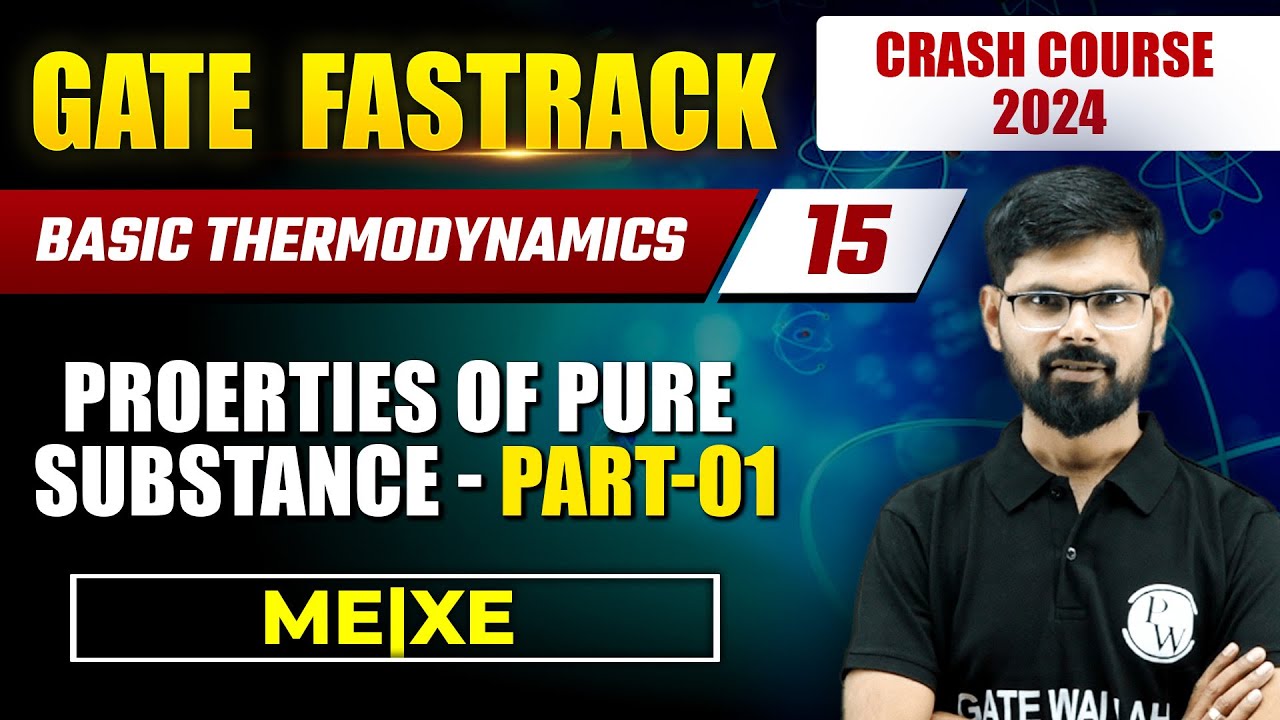 Basic Thermodynamics 15 | Properties Of Pure Substance Part-01 ...