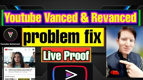 YouTube vanced not working | How to fix youtube vanced problem | Fix youtube vanced problem