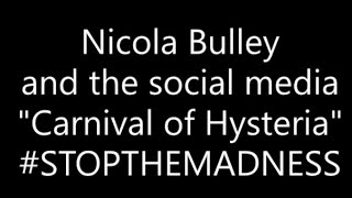 "The carnival of hysteria" on social media regarding the Nicola Bulley story #stopthemadness