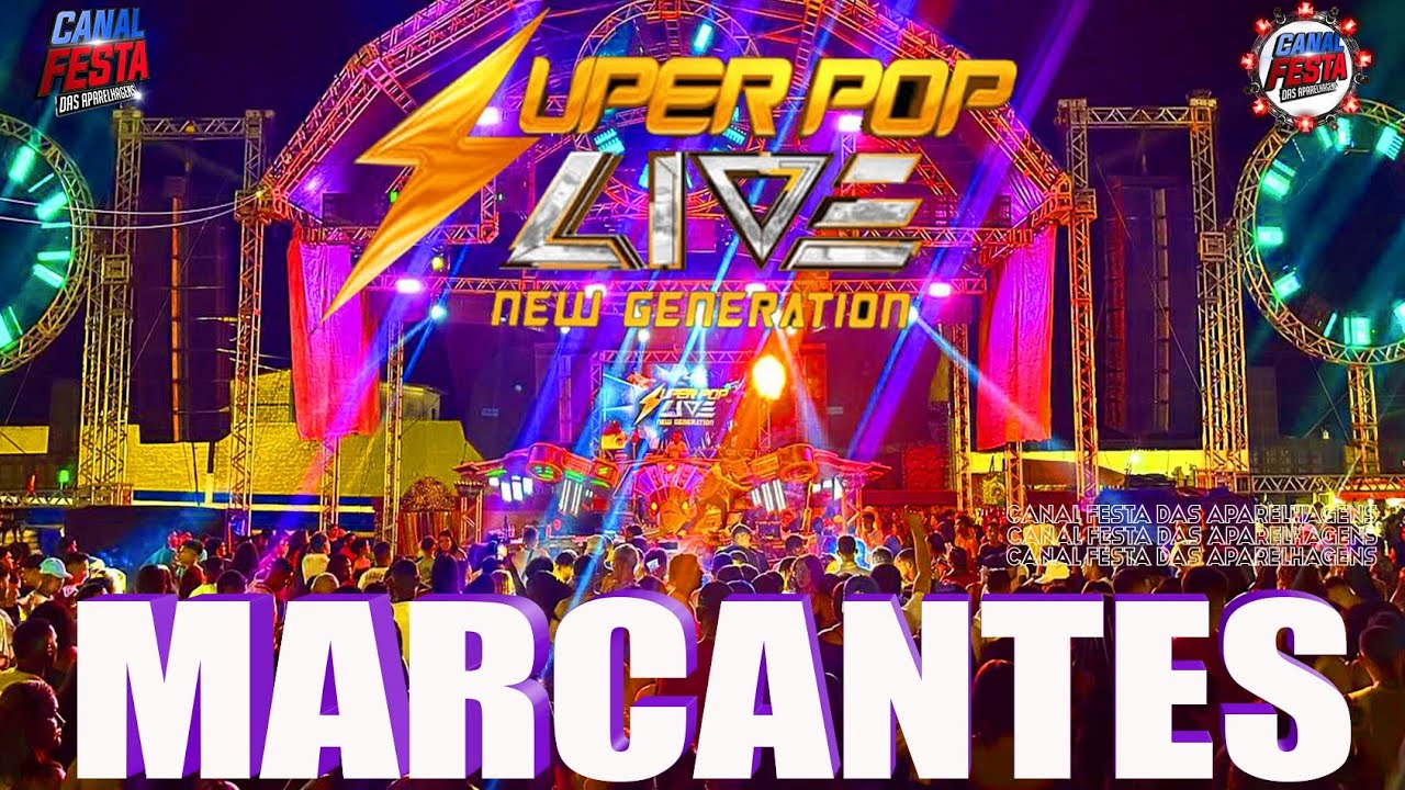 CD MARCANTES SUPER POP LIVE 2025 - YouTube