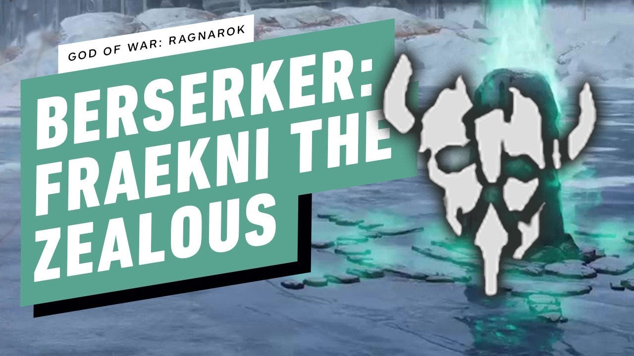 God of War: Ragnarok - Berserker Fight: Fraekni the Zealous (No Damage)