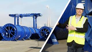 360 Grad Mega-Kabeltrommeln Für Suedlink Milliarden-Projekt