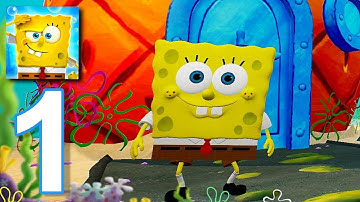 SpongeBob SquarePants: BFBB Mobile - Gameplay Walkthrough part 1-Tutorial (iOS,Android)