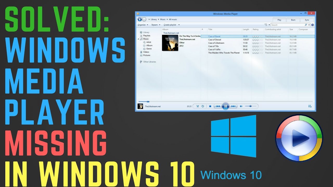 can open power media player windows 10