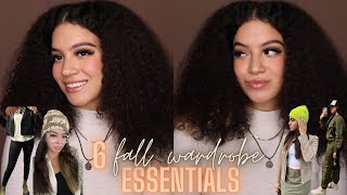6 FALL WARDROBE ESSENTIALS!!! | jasmine ashley