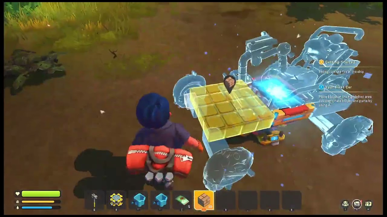 C'est partie pour testé comment est Scrap Mechanic fin 2025.