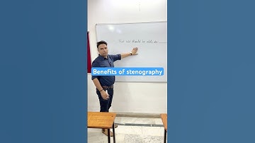 Benefits of learning steno #ssc #sscstenographer #steno #sscsteno #stenographer #shorts