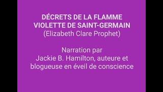 Décrets de la flamme violette de Saint-Germain (Elizabeth Clare Prophet)
