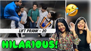 Lift Prank 20  Rj Naved  Reaction 
