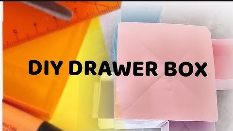 DIY Drawer Box