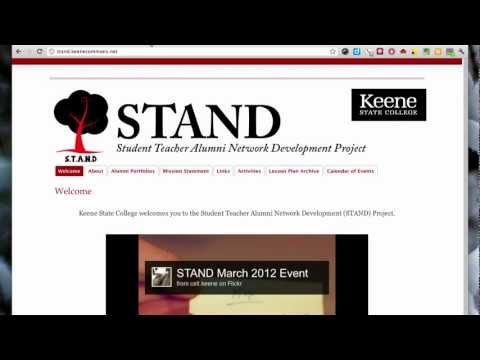 STAND Creating your Portfolio