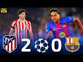 ملخص مباراة برشلونة واتلتيكو مدريد 0 2 دوري ابطال اوروبا 2026 تعليق حفيظ دراجي