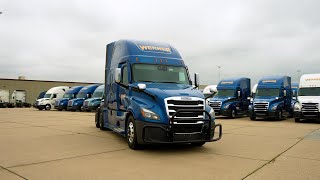 Efficiency Meets Comfort: Werner’s New Truck Line Up  Freightliner